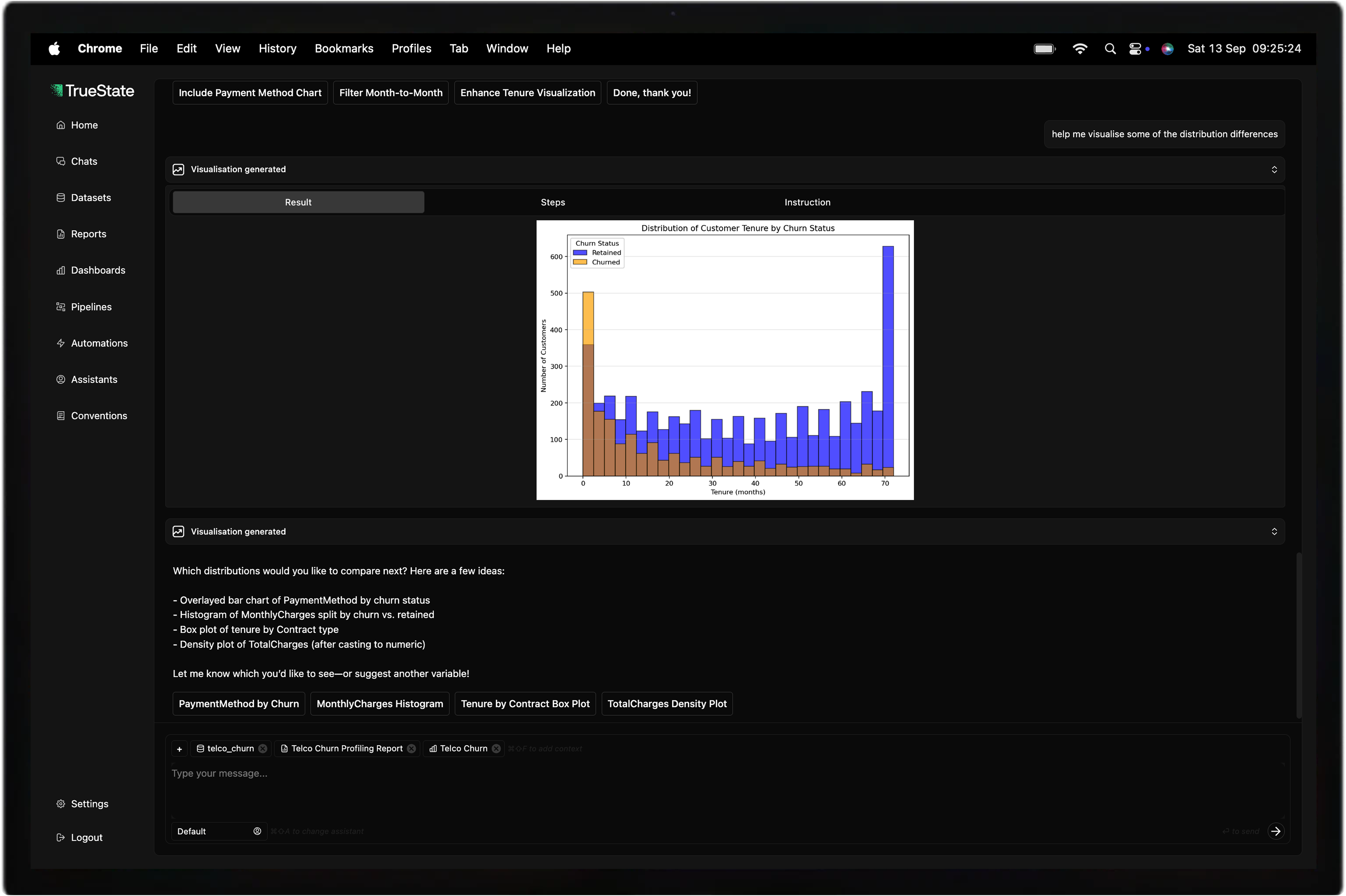 On-demand data analysis