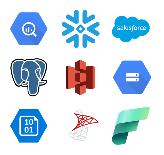 Sign up and connect your data sources in minutes.